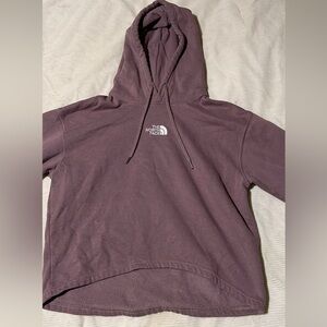 The North Face Purple Sweatshirt